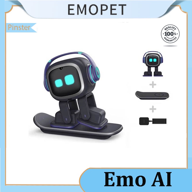 Emo PET ROBOT emopet สมาร์ทอารมณ์เสียงปฏิสัมพันธ์ที่มาพร้อมกับ ai Desktop เด็กอิเล็กทรอนิกส์ของเล่น 