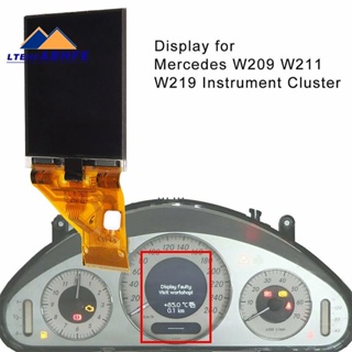 เกจวัดคลัสเตอร์รถยนต์ หน้าจอ LCD สําหรับ Mercedes E-Class E320 E350 E500 E55 E63 W209 W211 W219