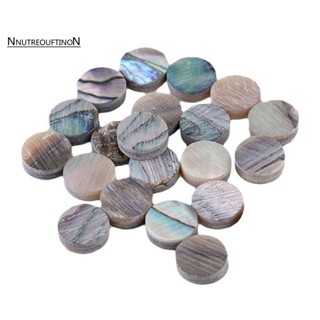 Green Paua Abalone Inlay Dots เครื่องทําแบนโจ อูคูเลเล่ กีตาร์ 6 มม. 20 ชิ้น