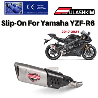 พร้อมส่ง ชุดท่อไอเสียสเตนเลส สําหรับ Yamaha YZF-R6 R6 2017-2021