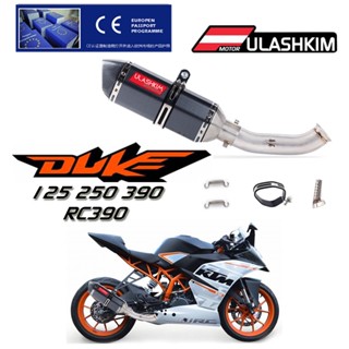 พร้อมส่ง ท่อไอเสียไทเทเนียมอัลลอย สําหรับ KTM DUKE DUKE 390 250 125