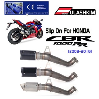 พร้อมส่ง ท่อไอเสียรถจักรยานยนต์ สําหรับ HONDA CBR1000 RR 2008-2016