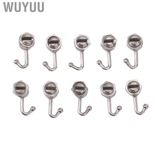 Wuyuu 10pcs  Lingual Button Stainless Steel Movable Dental Buttons for Tooth Correction q