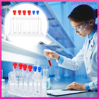 ชั้นวางหลอดทดลองของเหลว แบบพลาสติก สําหรับห้องปฏิบัติการนักเรียน