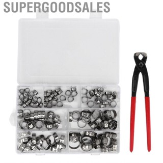 Supergoodsales Clamp Assortment Kit Pliers Hose Clamps for Automobile