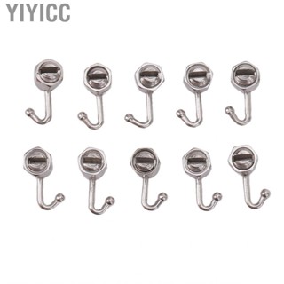 Yiyicc 10pcs  Lingual Button Stainless Steel Movable Dental Buttons for Tooth Correction q