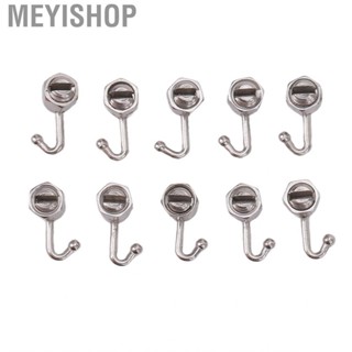 Meyishop 10pcs  Lingual Button Stainless Steel Movable Dental Buttons for Tooth Correction q