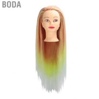 Boda Styling Hairdresser Head Cutting Practice Braiding Gradient Orange Yellow for Beauty Salon