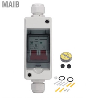 Maib PV Solar Disconnect Switch Photovoltaic Circuit Isolator Miniature RV Breaker Box DC500V  DC