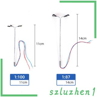 [Szluzhen1] หลอดไฟ LED สเกล HO OO สําหรับโมเดลรถไฟ