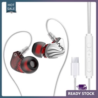 Rga 6D 4-Core Dual Moving Coil In-Ear 35 มม. ไฮไฟ เบส แบบมีสาย หูฟังกีฬา