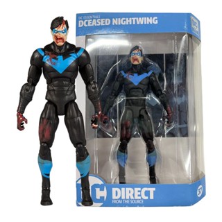 9.9 เหนื่อยมาก[พร้อมส่ง] Mcfarlane Zombie Nightwing DCD Series 6EJR