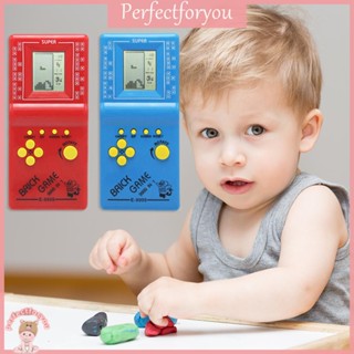 23 เกม เครื่องเล่นเกมอิเล็กทรอนิกส์ Tetris Brick Game ของเล่นสําหรับเด็ก