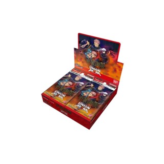 Bandai UA02BT Union Arena Booster Pack, Jujutsu Kaisen (Box), 20 Pack