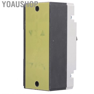 Yoaushop Solar Circuit Breaker  20KA Breaking Flame Retardant  DC 1000V Strong Conductivity for Industrial