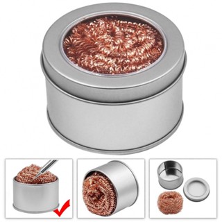 ⚡NEW 8⚡Efficient Copper Mesh Filter Cleaning Ball for Soldering Iron Maintenance