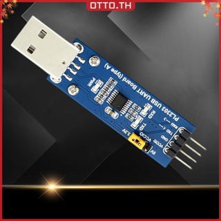 ✾ออตโต้✤【คุณภาพสูง】โมดูลอนุกรม Pl2303 USB เป็น UART USB-Type A 1.8V 2.5V 3.3V 5V TTL