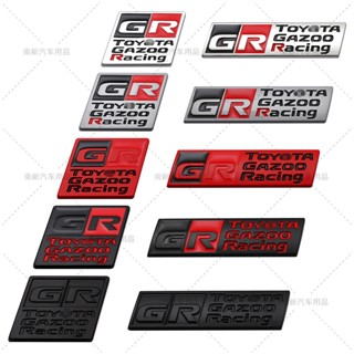 สติกเกอร์โลโก้ Toyota GR RAV4 Altis Crown Camry Highlander Prado Tundra สําหรับติดตกแต่งรถยนต์