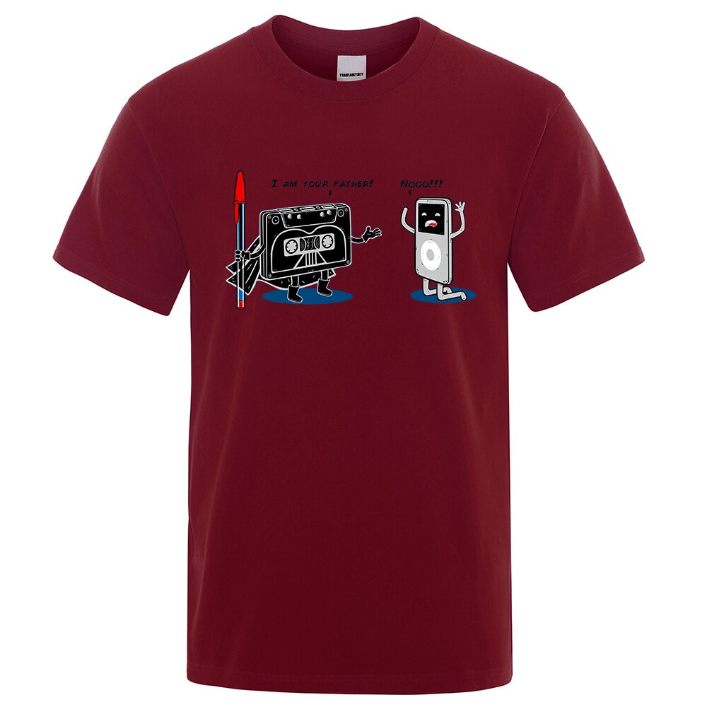 KATUN Jemssky น่ารักเครื่องเล่นเพลงชายเสื้อหลวมเสื้อยืดฤดูร้อนผ้าฝ้าย Crewneck เสื้อยืดเสื้อผ้า Hip Hop เสื้อยืดคุณภาพสูงเสื้อยืดผู้ชายใหม่ - รูปที่ 5