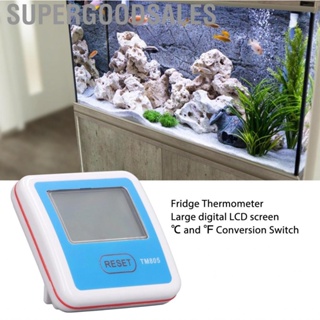 Supergoodsales Fridge   Digital Temperature Meter -5-50℃ Internal -50-70℃ External High Accuracy for Pharmacy
