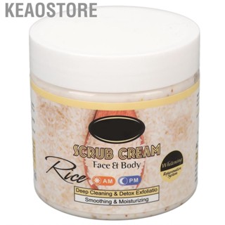 Keaostore Rice Body Scrub  Exfoliation  for Relieving Roughness