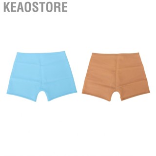 Keaostore Women Silicone Swim Shorts 4 Corner  Leakproof Elastic Menstrual