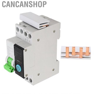 Cancanshop Circuit Protection Switch WiFi Breaker Flame Retardant 230V 32A 1P+N for Household Appliances