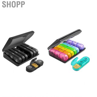 Shopp Tablet Box  Easy Open  Scratch  Storage Dispenser for Travel