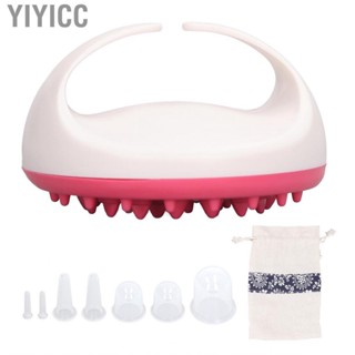 Yiyicc Facial Cupping Set  Reduce Fine Lines Skin Friendly Face Vacuum Suction Cup for Beauty Salon