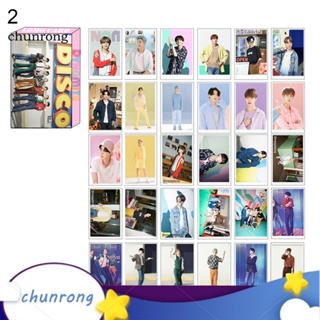 Chunrong โปสการ์ดอัลบั้ม LOMO พิมพ์ลาย BTS Dynamite สุ่มสี สําหรับเก็บสะสม 30 ชิ้น