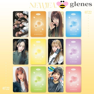 Glenes NewJeans การ์ดโลโม่ สไตล์เกาหลี สําหรับแฟนคลับ 6 ชิ้น ต่อชุด