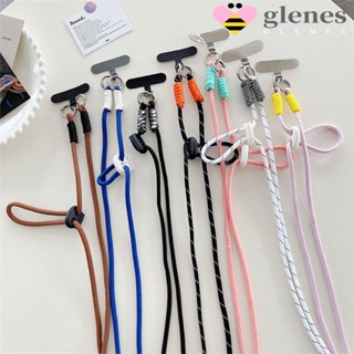 Glenes สายคล้องคอโทรศัพท์ ปรับได้ สายคล้องโทรศัพท์ สายคล้องคอ สายคล้องคอ ป้องกันการสูญหาย สายคล้องไหล่ ยาว ของขวัญเด็กผู้หญิง