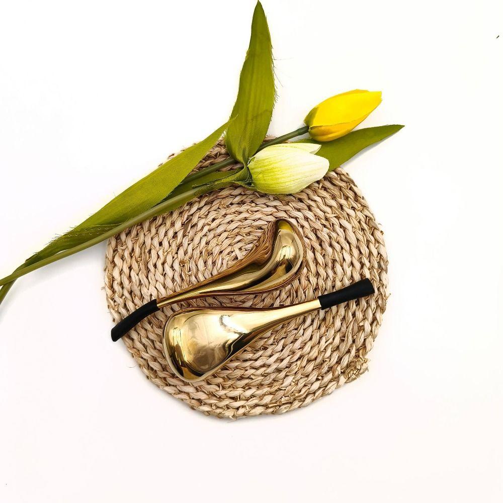 Fashionden Ice Globes ช้อนนวด, Freeze Eyes Facial Globes Roller, Cryo Sticks ต่อต้านริ้วรอยสแตนเลส SPA Ice Hockey Roller ผู้หญิง - รูปที่ 7