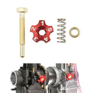 ⚡NEW 8⚡Idle Speed Adjuster Screw Air Fuel Mixture Red Screw Set High Quality Material