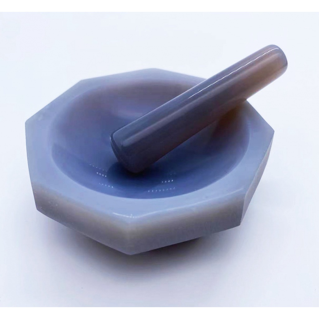 30mm 50mm 70mm 100mm 120mm All size High Quality Natural Agate Mortar and Pestle Set for Laboratory research Grinding