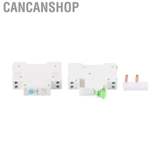 Cancanshop Smart Circuit Breaker Switch 6KA Breaking 25A AC 230V High Temperature Resistant 3 Timing Modes for Indoor