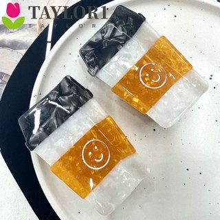 Taylor1 กิ๊บติดผม รูปกรงเล็บยิ้ม สีกาแฟ แฟชั่นฤดูร้อน สําหรับผู้หญิง
