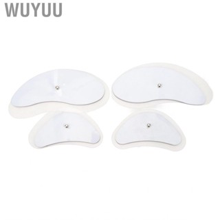 Wuyuu TENS Electrode Pads Low Impedance  Self Adhesive Safe Large Small Size Soft Reusable for Salon Facial