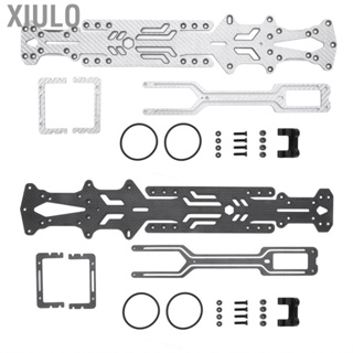 Xiulo Carbon Fiber Chassis Kit  Replacement Flexible RC Car Heat Dissipation for 1:10 Drift