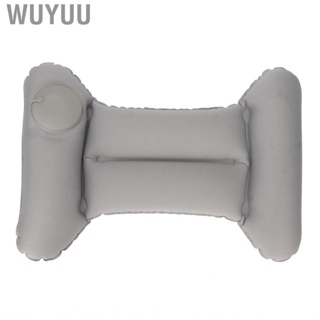 Wuyuu Soft Inflatable Pillow H Shape Support Reduce Soreness for Head Waist Feet Air