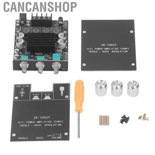 Cancanshop Digital Amp Module  Protective DC12‑24V Audio Power Amplifier Board for Industry