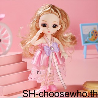 【Choo】ชั้นวางหนังสือ ตุ๊กตาการ์ตูน ขยับข้อต่อได้ ผมยาว 17 ซม. ของเล่นสําหรับเด็ก