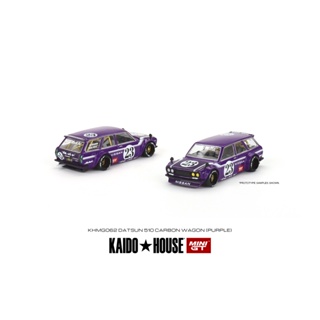 MINI GT Kaidohouse x MINI GT No.062 Datsun KAIDO 510 Wagon CARBON FIBER V1 KHMG062