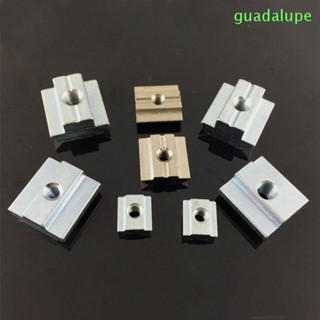 Guadalupe น็อตอลูมิเนียม M3 M4 M5 M6 T Block T-Track