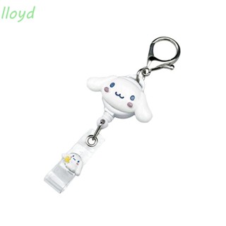 Lloyd คลิปหนีบป้ายชื่อ ลาย Cinnamoroll Kawaii สําหรับนักเรียน พยาบาล