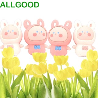 Allgoods ของเล่นบีบสกุชชี่ รูปกระต่าย ซากุระ สีชมพู สําหรับเด็ก