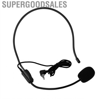 Supergoodsales Microphone Headset Mic ABS Stage Teaching For Speaker Phones