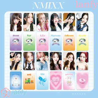 การ์ดโลโม่ LANFY NMIXX SULLYOON HD โปสการ์ดรูปภาพ NMIXX 6 ชิ้น ต่อชุด