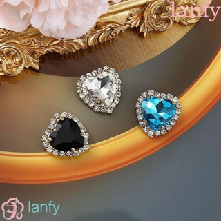 Lanfy พลอยเทียม คริสตัล รูปหัวใจ อเนกประสงค์ 10 ชิ้น