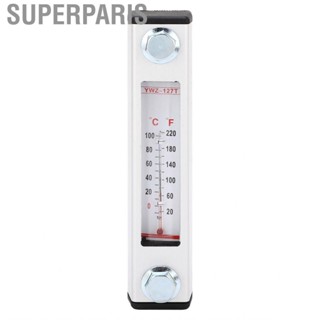 Superparis Level Meter  Leakage Alloy Glass Compact 0℃-100℃ Easy Installation Self Sealing Oil Gauge for